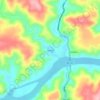 Mappa topografica Marau, altitudine, rilievo