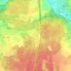 Mappa topografica Луч, altitudine, rilievo