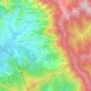 Mappa topografica Legnaro, altitudine, rilievo