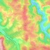 Mappa topografica Paloque, altitudine, rilievo