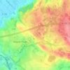 Mappa topografica La Fureterie, altitudine, rilievo