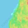 Mappa topografica Lolabé, altitudine, rilievo