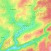 Mappa topografica Rettigny, altitudine, rilievo