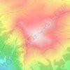 Mappa topografica Vilan, altitudine, rilievo