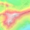 Mappa topografica La Grande Casse, altitudine, rilievo