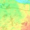 Mappa topografica Les Thibaults, altitudine, rilievo