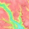 Mappa topografica Épinay, altitudine, rilievo