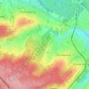 Mappa topografica La Vente, altitudine, rilievo