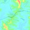 Mappa topografica Winya, altitudine, rilievo