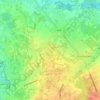 Mappa topografica Bekes, altitudine, rilievo