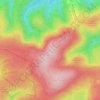Mappa topografica Ziegenhelle, altitudine, rilievo