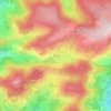 Mappa topografica Presles, altitudine, rilievo