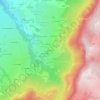 Mappa topografica Cornat, altitudine, rilievo