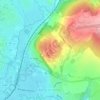 Mappa topografica Le Sabot, altitudine, rilievo