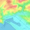 Mappa topografica Hameau Boudet, altitudine, rilievo