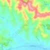 Mappa topografica Pozzengo, altitudine, rilievo