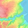 Mappa topografica Couvran, altitudine, rilievo
