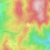 Mappa topografica Pré du Massé, altitudine, rilievo