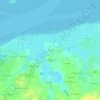 Mappa topografica Le Tertre, altitudine, rilievo