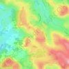 Mappa topografica Le Batut, altitudine, rilievo