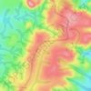 Mappa topografica Mabarangal'l, altitudine, rilievo