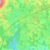 Mappa topografica Le Puy de la Noix, altitudine, rilievo