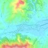 Mappa topografica Tavernelle, altitudine, rilievo