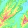 Mappa topografica Diolo, altitudine, rilievo
