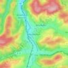 Mappa topografica Womelsdorf, altitudine, rilievo