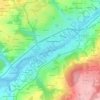 Mappa topografica La Petite Palud, altitudine, rilievo