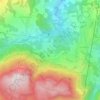 Mappa topografica Ca' Lenzi, altitudine, rilievo