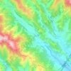 Mappa topografica Clavi, altitudine, rilievo