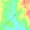 Mappa topografica Kibaya, altitudine, rilievo