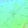 Mappa topografica Bansur, altitudine, rilievo