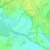 Mappa topografica Valdaro, altitudine, rilievo