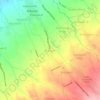 Mappa topografica Mangas I, altitudine, rilievo