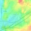 Mappa topografica Les Hautes Rivières, altitudine, rilievo