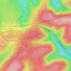 Mappa topografica Falkensberg, altitudine, rilievo