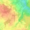 Mappa topografica Dohren-Gehege, altitudine, rilievo