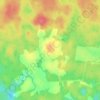 Mappa topografica Мехово, altitudine, rilievo