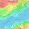 Mappa topografica Wangen, altitudine, rilievo