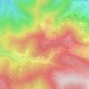 Mappa topografica Sirnitz, altitudine, rilievo