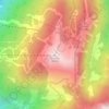 Mappa topografica Doss del Sabion, altitudine, rilievo