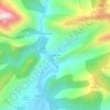 Mappa topografica Montuerto, altitudine, rilievo