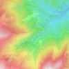 Mappa topografica Piaggia, altitudine, rilievo