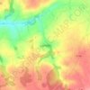 Mappa topografica Lanleya, altitudine, rilievo