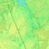 Mappa topografica Strabrecht, altitudine, rilievo