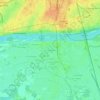 Mappa topografica Clos Pré Renault, altitudine, rilievo