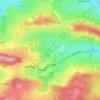 Mappa topografica Petit Sart, altitudine, rilievo