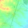 Mappa topografica Garepally, altitudine, rilievo